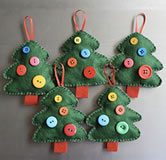 Alberi di Natale Feltro Alberi di Natale Feltro